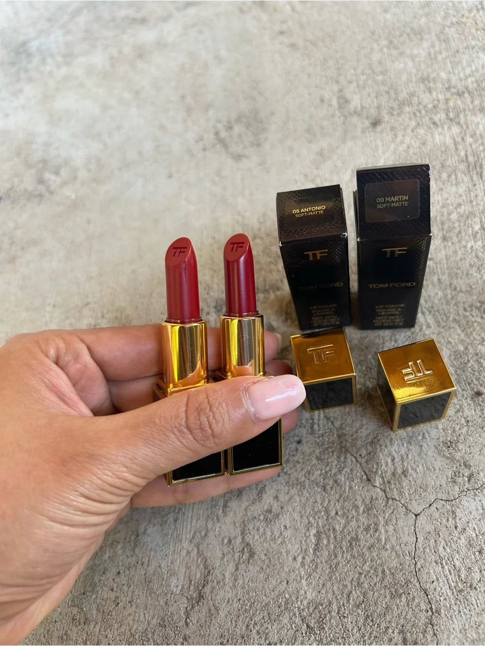 Tom Ford Lipstick Duo - Vibrant True Red